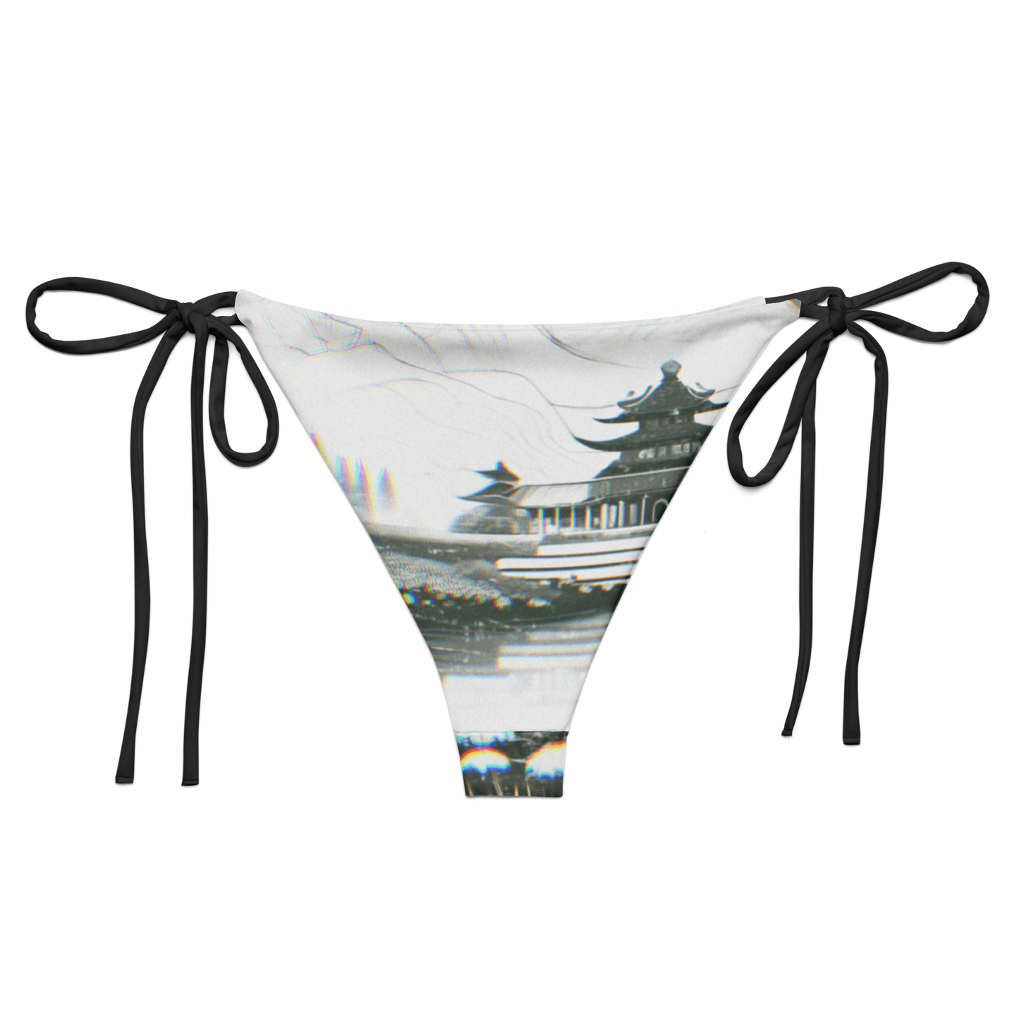 Tulip Twilight string bikini bottom