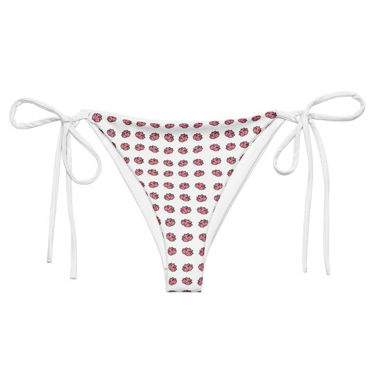 Lotus Garden string bikini bottom